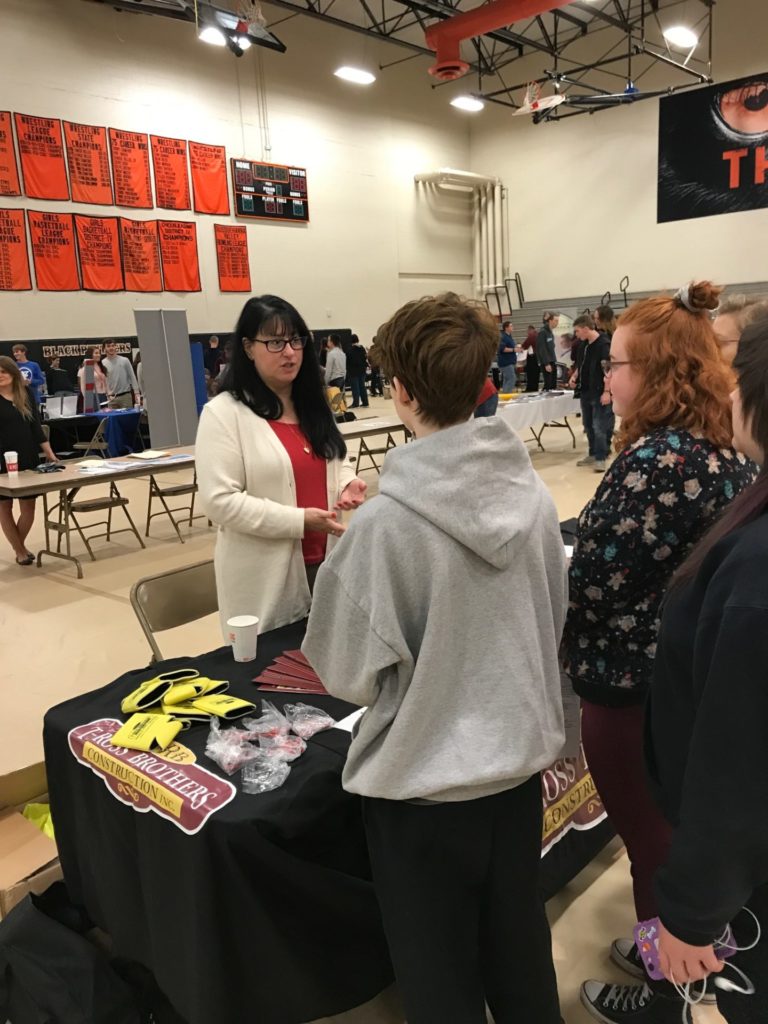 T-Ross Brothers Construction takes part in Career Fair at Milton High School